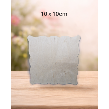 Tabliczka ozdobna 14 10*10cm, tabliczka 10x10cm, sklejka 3mm